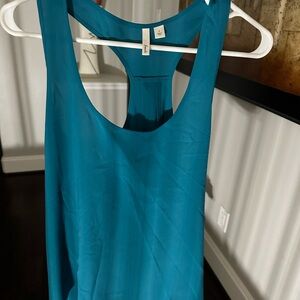 Frenchi Teal Racerback Top